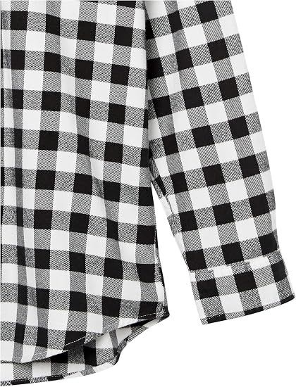 Black And White Checkered Shirt image 3